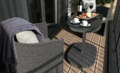 a casa mia Balkonset für 2 Personen platzsparend Madeira