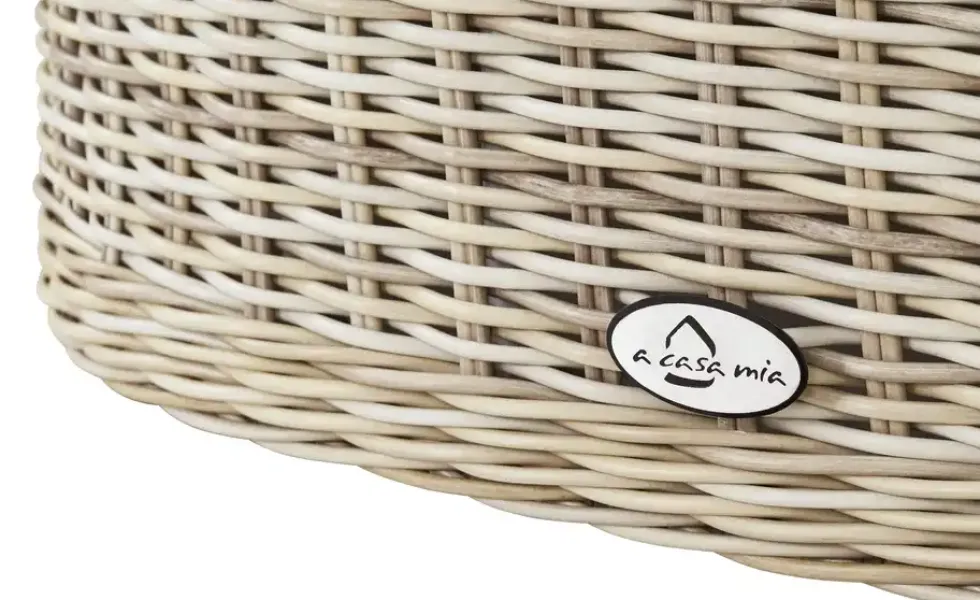 a casa mia Gartensessel aus Polyrattan Sylt 1