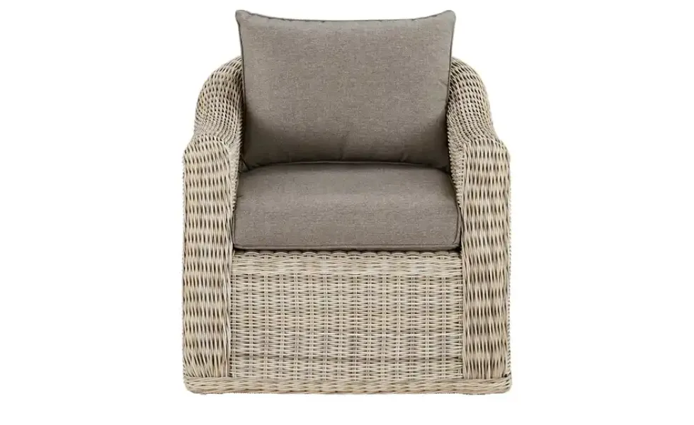 a casa mia Gartensessel aus Polyrattan Sylt 1