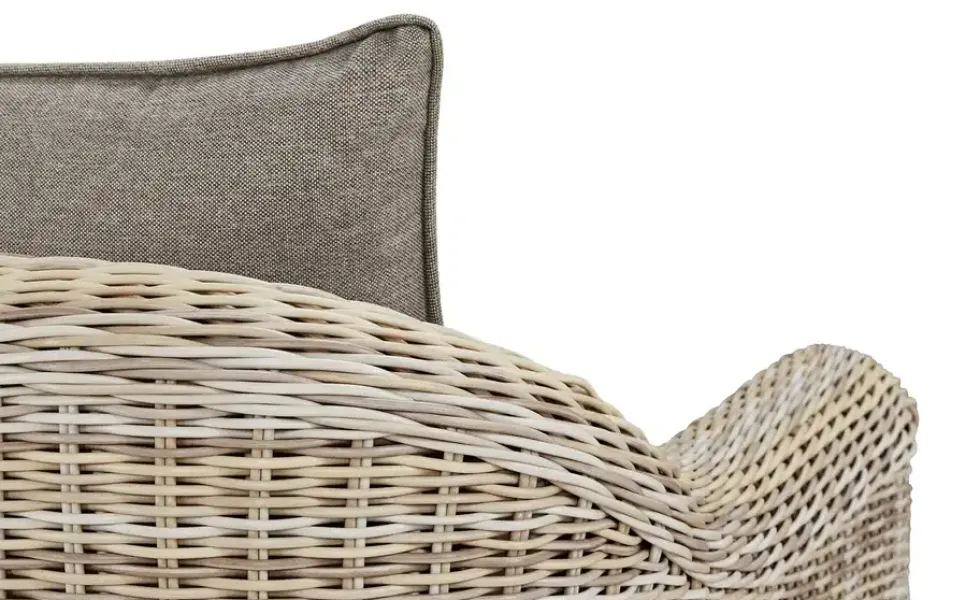 a casa mia Gartensessel aus Polyrattan Sylt 1