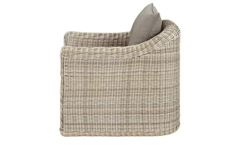 a casa mia Gartensessel aus Polyrattan Sylt 1