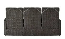 a casa mia Garten-Sofa, 3-Sitzer Padua