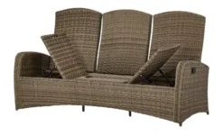a casa mia Gartensofa, 3-sitzig Reggio