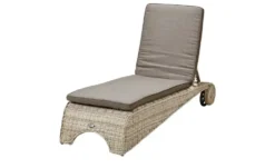 a casa mia Polyrattan-Gartenliege Sylt