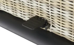 a casa mia Polyrattan-Tisch höhenverstellbar Sylt