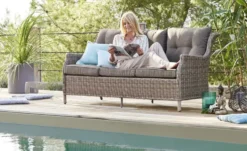 a casa mia Sofa, 3-Sitzer Florenz 2