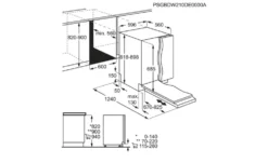 AEG Einbau-Geschirrspüler FSE76758P