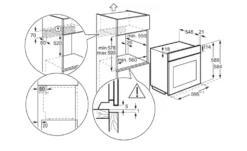 AEG Einbau-Herdset COHS25M01