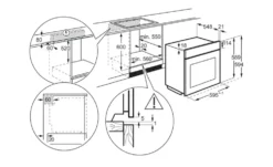 AEG Einbau-Herdset COHS25M01
