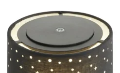 Akku LED-Tischleuchte schwarz