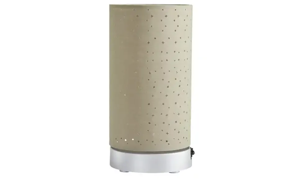 Akku LED-Tischleuchte taupe