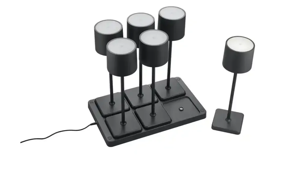 Akku-Tischleuchte 6er-Set