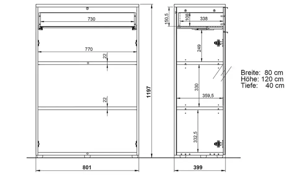 Aktenschrank Arlau