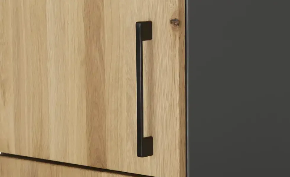 Aktenschrank mit Massivholzfront SOLIDLine