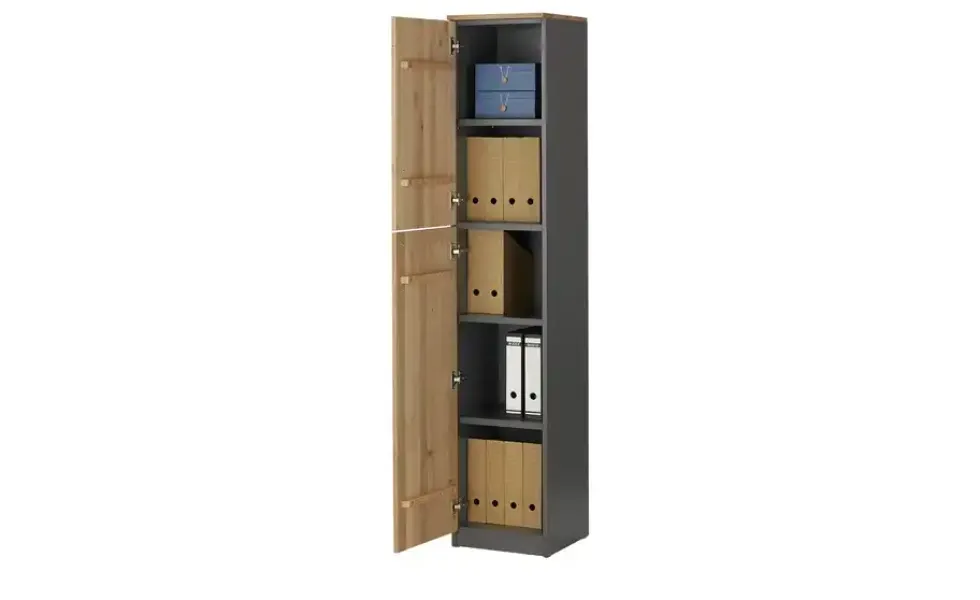 Aktenschrank mit Massivholzfront SOLIDLine