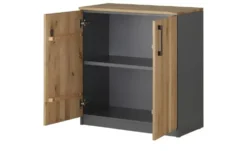 Aktenschrank mit Massivholzfront SOLIDLine