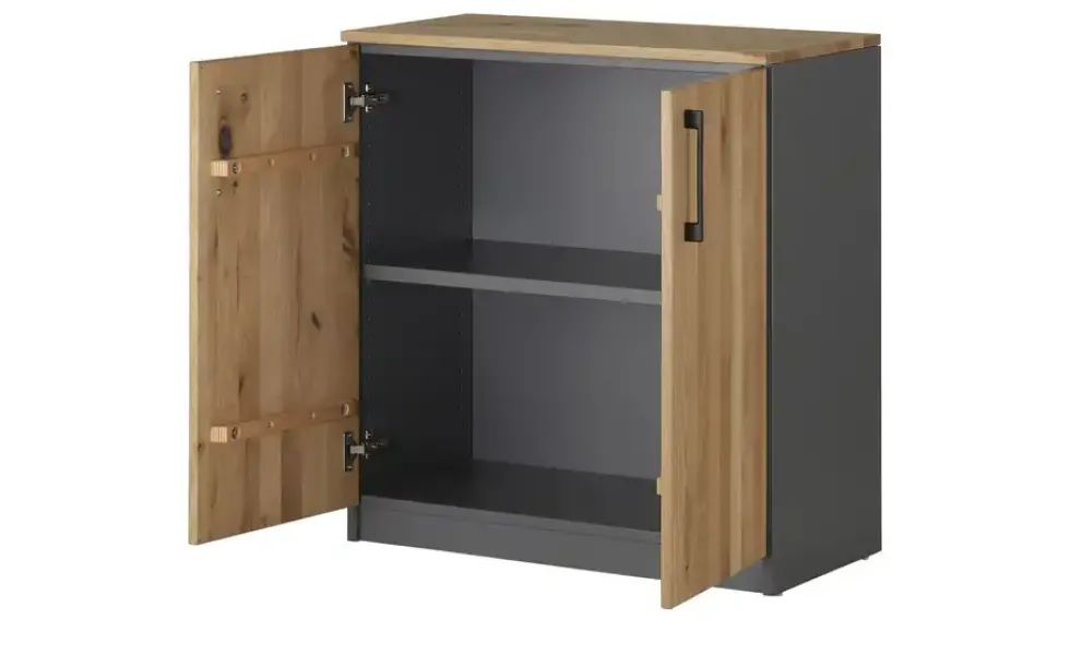 Aktenschrank mit Massivholzfront SOLIDLine