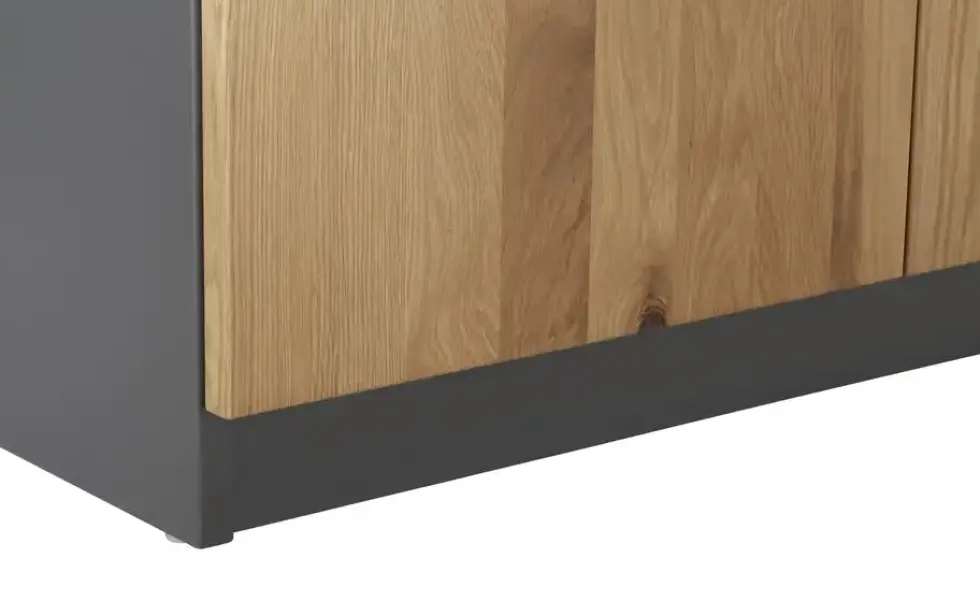 Aktenschrank mit Massivholzfront SOLIDLine