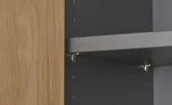 Aktenschrank mit Massivholzfront SOLIDLine