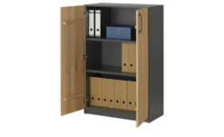 Aktenschrank mit Massivholzfront SOLIDLine