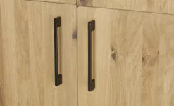 Aktenschrank mit Massivholzfront SOLIDLine