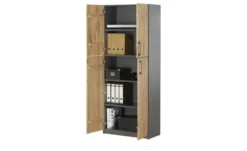 Aktenschrank mit Massivholzfront SOLIDLine