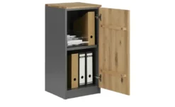 Aktenschrank mit Massivholzfront SOLIDLine