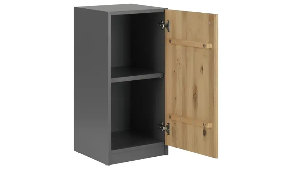 Aktenschrank mit Massivholzfront SOLIDLine