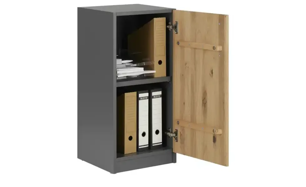 Aktenschrank mit Massivholzfront SOLIDLine