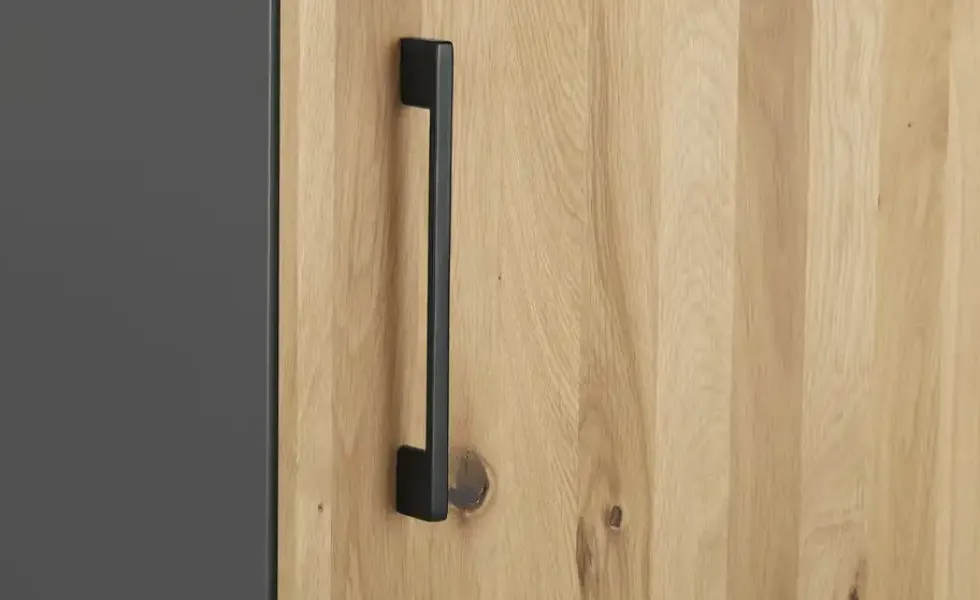 Aktenschrank mit Massivholzfront SOLIDLine