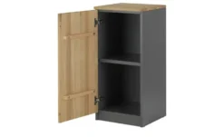 Aktenschrank mit Massivholzfront SOLIDLine