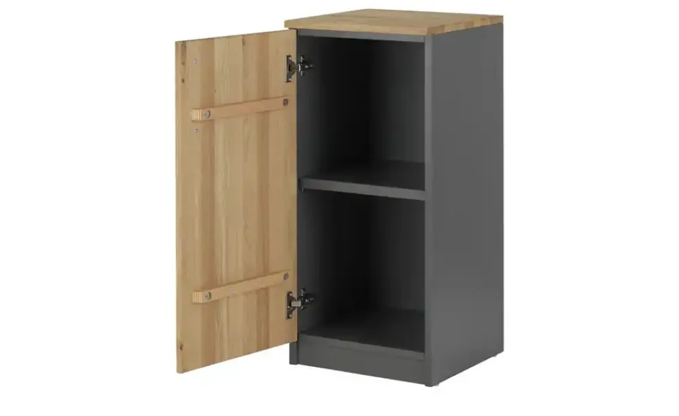 Aktenschrank mit Massivholzfront SOLIDLine
