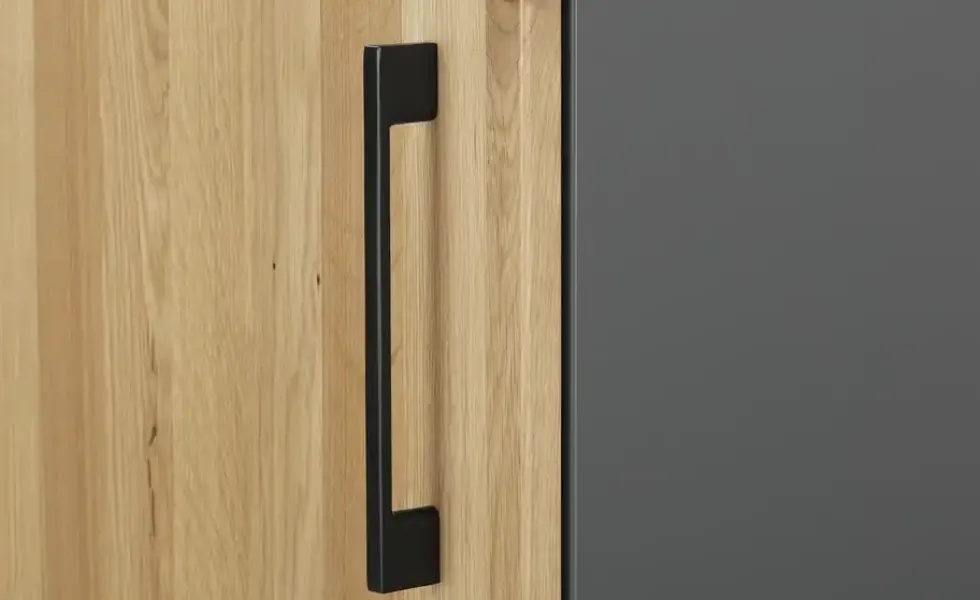 Aktenschrank mit Massivholzfront SOLIDLine