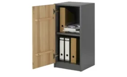 Aktenschrank mit Massivholzfront SOLIDLine