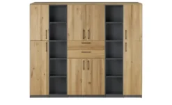 Aktenschrank mit Massivholzfront SOLIDLine
