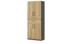 Aktenschrank mit Massivholzfront SOLIDLine