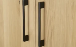 Aktenschrank mit Massivholzfront SOLIDLine