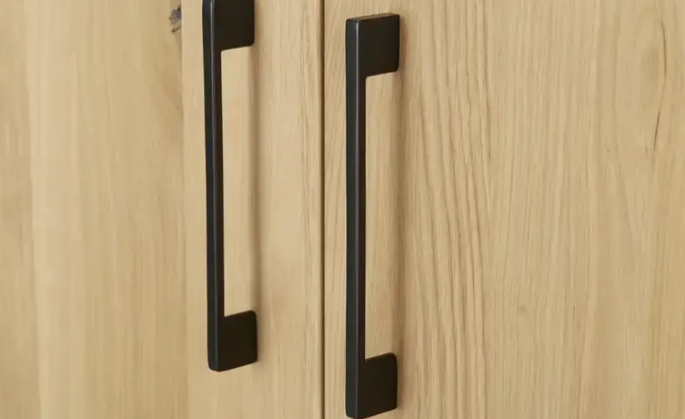 Aktenschrank mit Massivholzfront SOLIDLine