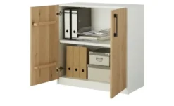 Aktenschrank mit Massivholzfront SOLIDLine