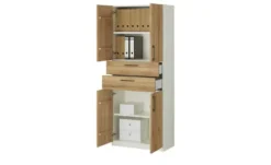 Aktenschrank mit Massivholzfront SOLIDLine