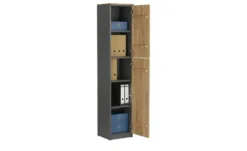 Aktenschrank mit Massivholzfront SOLIDLine