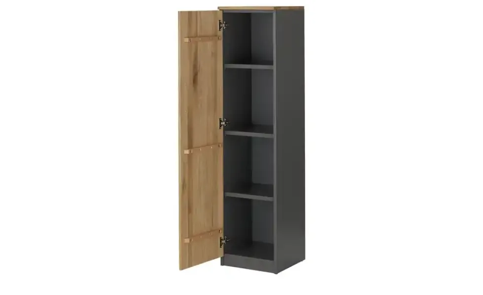 Aktenschrank mit Massivholzfront SOLIDLine