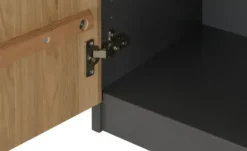 Aktenschrank mit Massivholzfront SOLIDLine