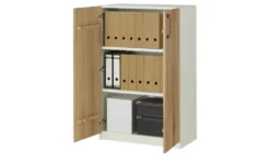 Aktenschrank mit Massivholzfront SOLIDLine