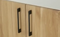 Aktenschrank mit Massivholzfront SOLIDLine