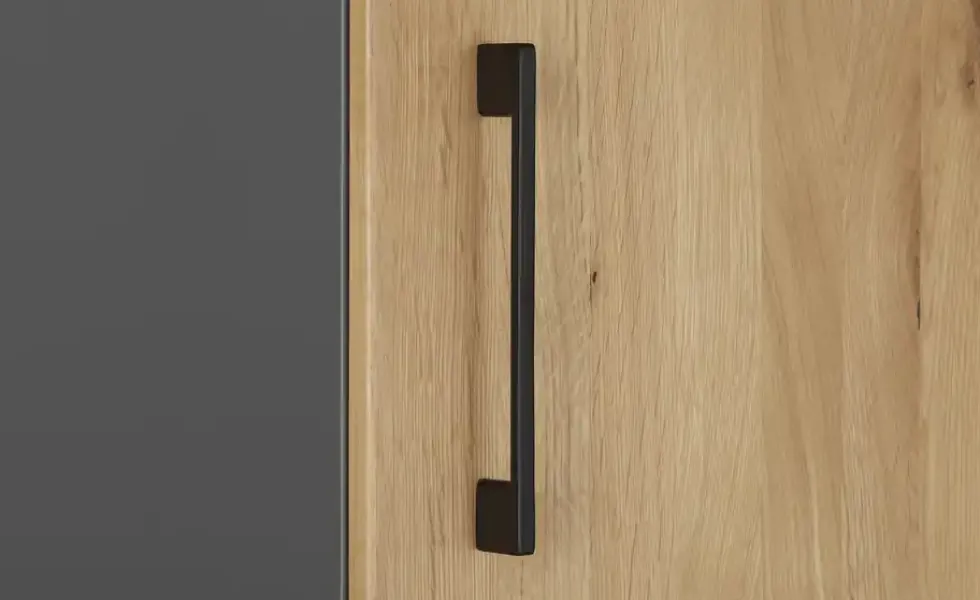 Aktenschrank mit Massivholzfront SOLIDLine