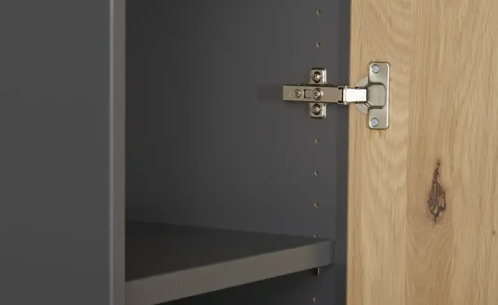 Aktenschrank mit Massivholzfront SOLIDLine
