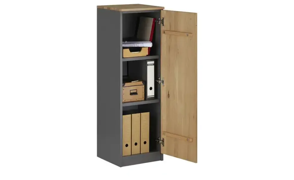 Aktenschrank mit Massivholzfront SOLIDLine