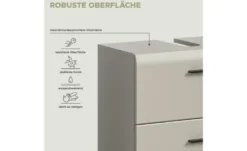 Badkombination mit Beleuchtung