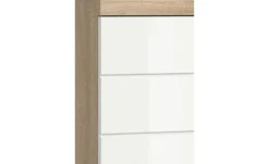 Badmöbel-Set SCHLOONSEE, 4 teilig, bestehend aus: Hochschrank schmal, WBU, Spiegelschrank, Hochschrank breit Schloonsee